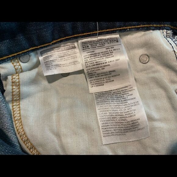Levi’s 559 w33 L34 Made in Egypt writing n pocket. - Picture 11 of 16